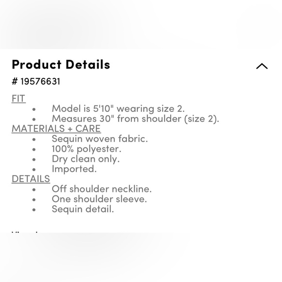 NWT Torrid Off Shoulder ✨ Gold ✨ Sequin Top - Picture 5 of 8